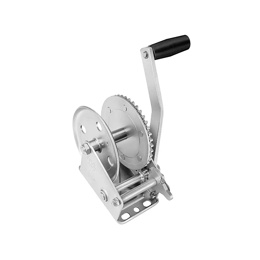 Fulton Trailer Winch, Single-Speed, 1,100 lbs. Capacity, No Strap FL142100