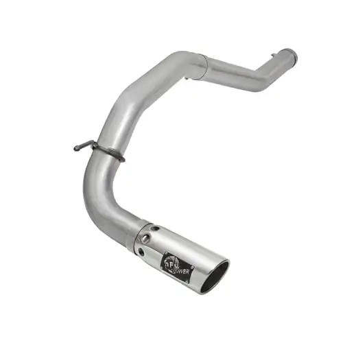 AFE ATLAS 4" Aluminized Exhaust w/ Polished Tip 16-19 Nissan Titan XD 5.0L Cummins