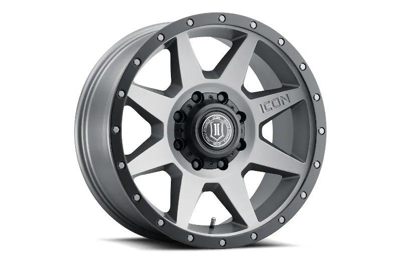 2005-2026 Ford F250 & F350 ICON Rebound 20x9 Titanium Wheel | 1820908152TT
