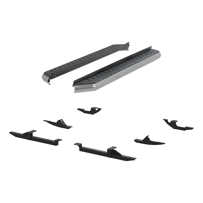 ARIES 2051008 AeroTread 5 x 67-Inch Polished Stainless SUV Running Boards, Select Jeep Compass, Patriot