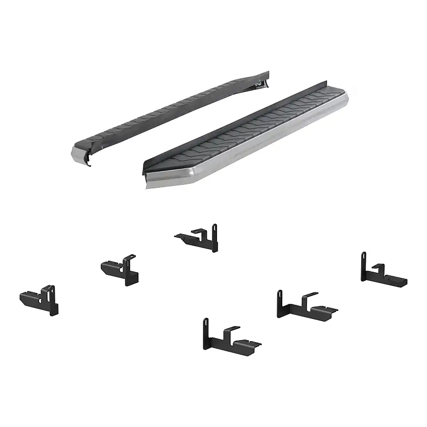 ARIES 2051038 AeroTread 5 x 73-Inch Polished Stainless SUV Running Boards, Select Nissan Pathfinder