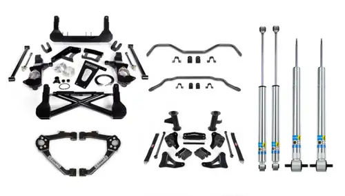 Cognito 10-Inch Performance Lift Kit with Bilstein 5100 Series Shocks For 14-18 Suburban 1500/Yukon XL 1500 2WD/4WD With OEM Aluminum/ Stamped Steel Upper Control Arms 210-P1144