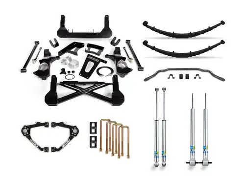 Cognito 12-Inch Performance Lift Kit with Bilstein 5100 Series Shocks For 14-18 Silverado/Sierra 1500 2WD/4WD With OEM Stamped Steel/Cast Aluminum Control Arms 210-P1147