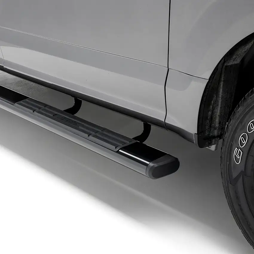 ARIES 4445046 6 x 91-Inch Oval Black Aluminum Nerf Bars, Select Dodge, Ram 2500, 3500