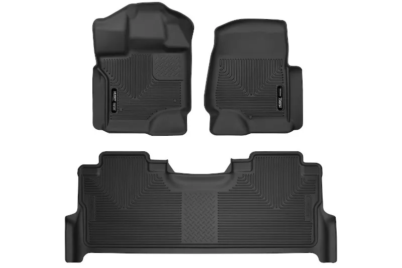 2017-2026 Ford F250 & F350 SuperCrew Husky X-Act Floor Liner Complete Kit | 53388