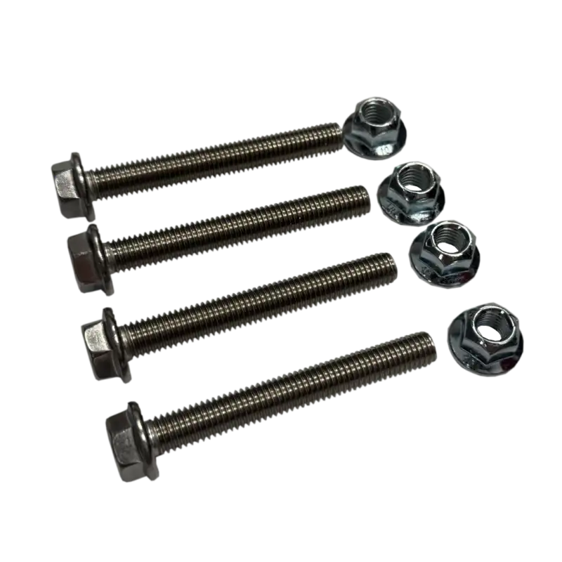 Kooks Locking Ball and Socket Bolt Kit (2 Bolts/2 Nuts/Locking Hardware)