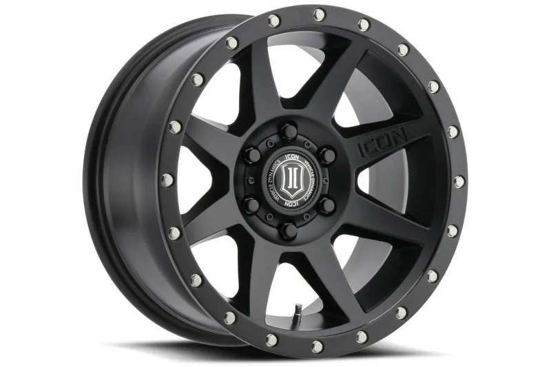 2004-2026 Ford F150 ICON Rebound 18x9 Wheel Satin Black | 1818906352SB