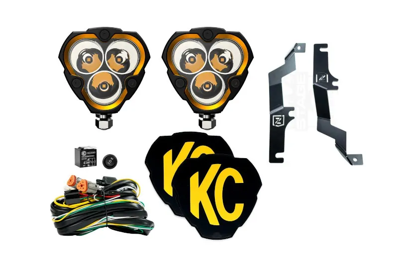 2015-2017 Ford F150 & Ford Raptor KC Flex Era 3 Spot A-Pillar Package | S3M-17F150KC3APSPOT