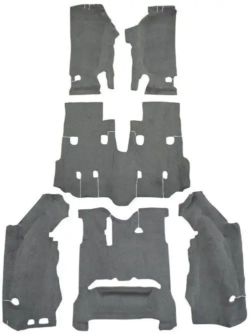 Auto Custom Carpets Complete Replacement Cutpile Carpet Kit for 07-10 Jeep Wrangler JK Unlimited 23539-