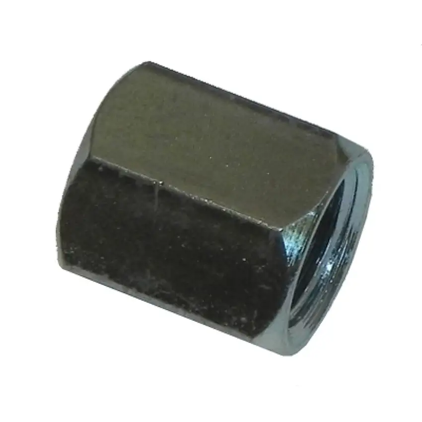 -4AN Nut And Sleeve For 1/4 Tube Plated Steel
