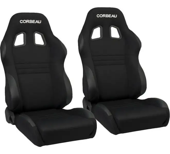 Corbeau A4 Wide Reclining Racing Seat Pair 24223A4W-