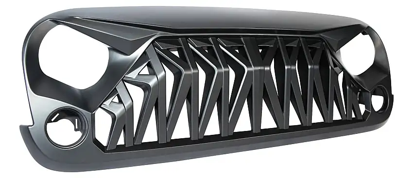 Overtread 19062 Vista Grille for 07-18 Jeep Wrangler JK, JKU 19062