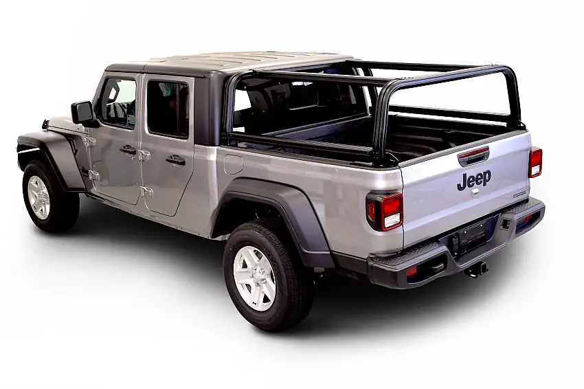 Putco Venture TEC Rack with w/ Trail Rail System (Doesn't Fit with Tonneau Cover) for 20-25+ Jeep Gladiator JT 184500