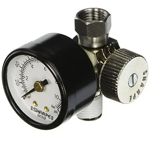 24 Aav Air Adj Valve W/Gauge