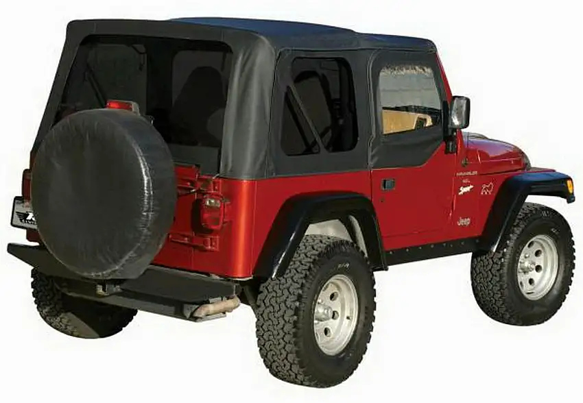 Rampage Products 773201 Tire Cover; Black 30-32 in