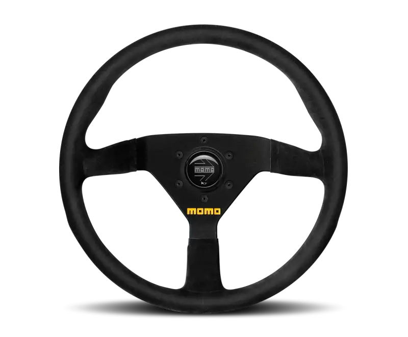 Momo MOD78 Steering Wheel 350 mm - Black Leather/Black Spokes