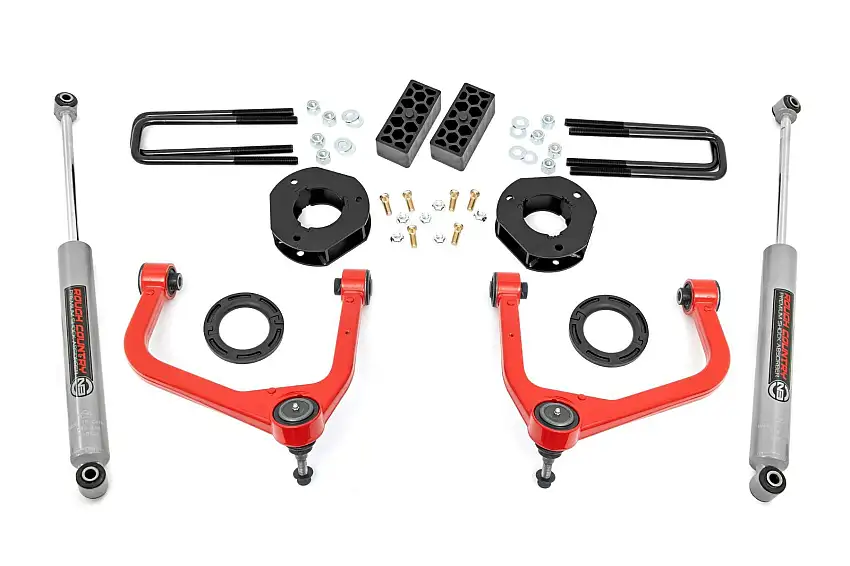 Rough Country 29531RED 3.5 Inch Lift Kit