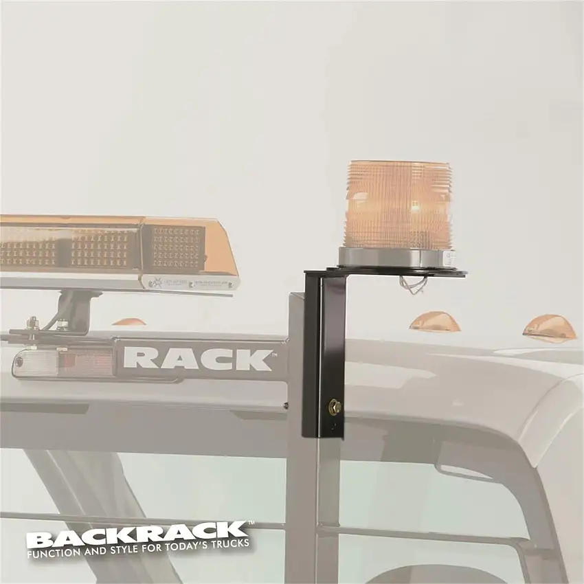 BACKRACK 81003 Utility Light Bracket; Universal; 6.5 In. Base, Passenger Side