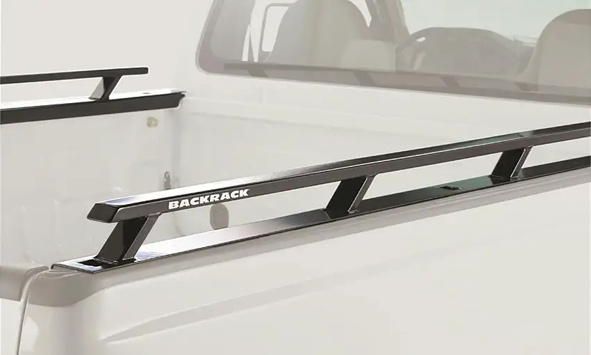 BACKRACK 80520 Side Rails Standard; 8.2 Ft. Bed; 14-18 Silv/Sra 1500, 14-19 Silv/Sra HD