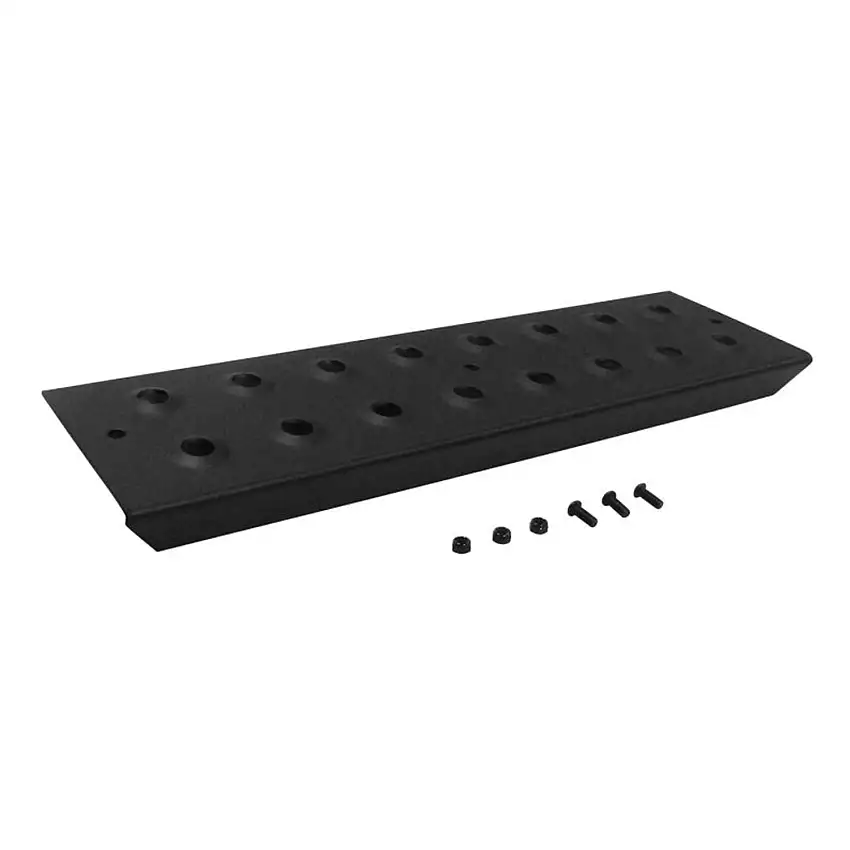 Westin HDX Black Steel Drop Step Pads 15.5-Inch - Set of 2