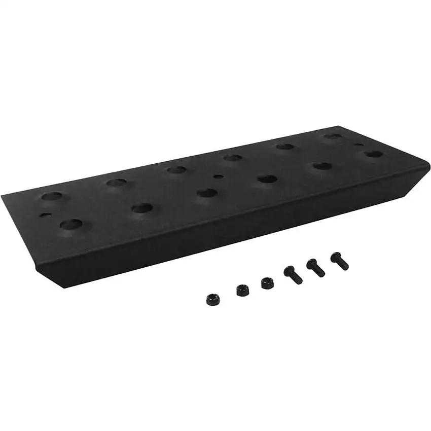 Westin HDX Black Steel Drop Step Pads 11-Inch - Set of 2