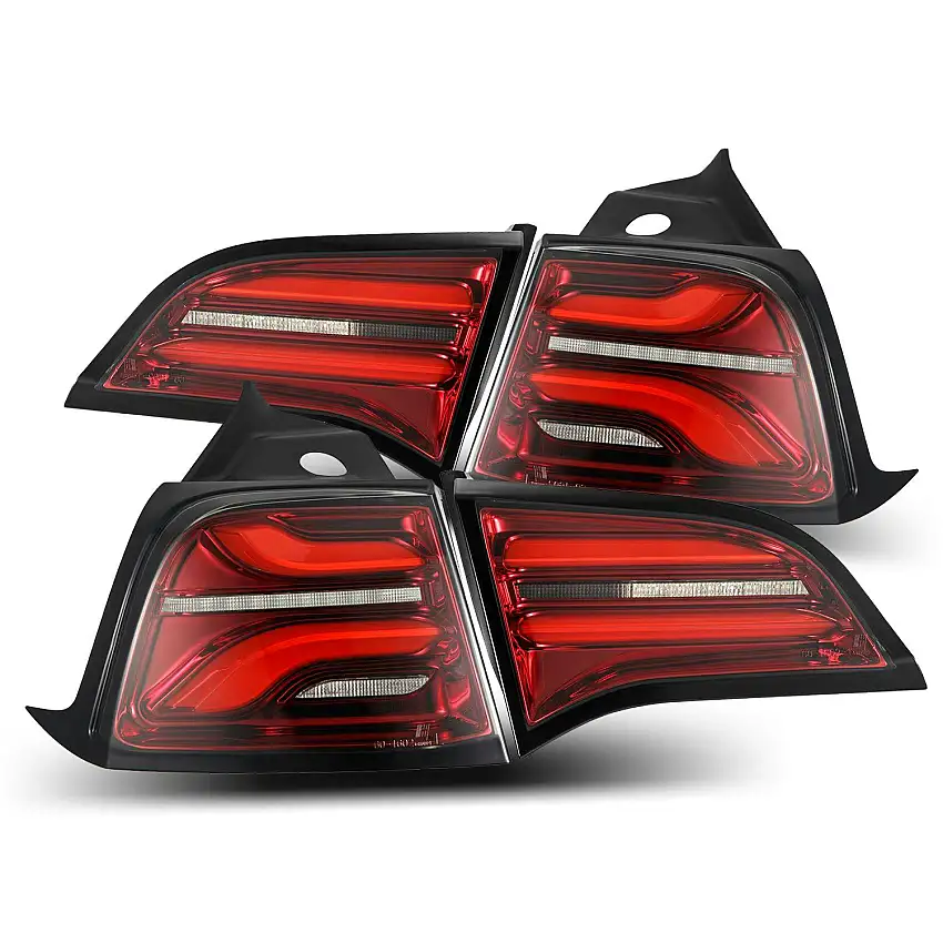 AlphaRex 601040 LED Taillights Red Smoke