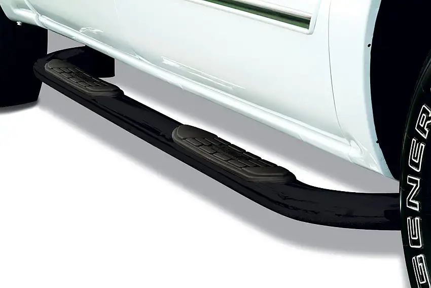 Big Country Truck Accessories 370929 4" Oval Classic Side Steps - Complete Kit with Brackets