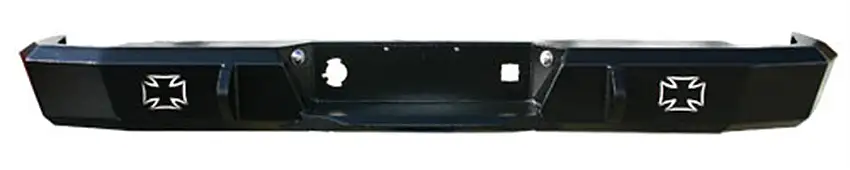 Iron Cross Automotive 21-415-15-MB Rear Bumper, Matte Black