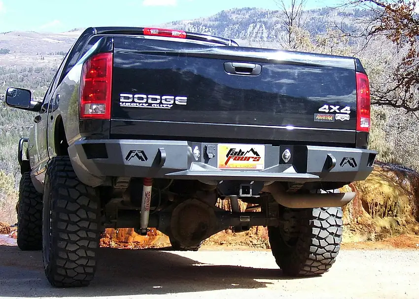 Fab Fours DR03-W1050-1 Heavy Duty Rear Bumper