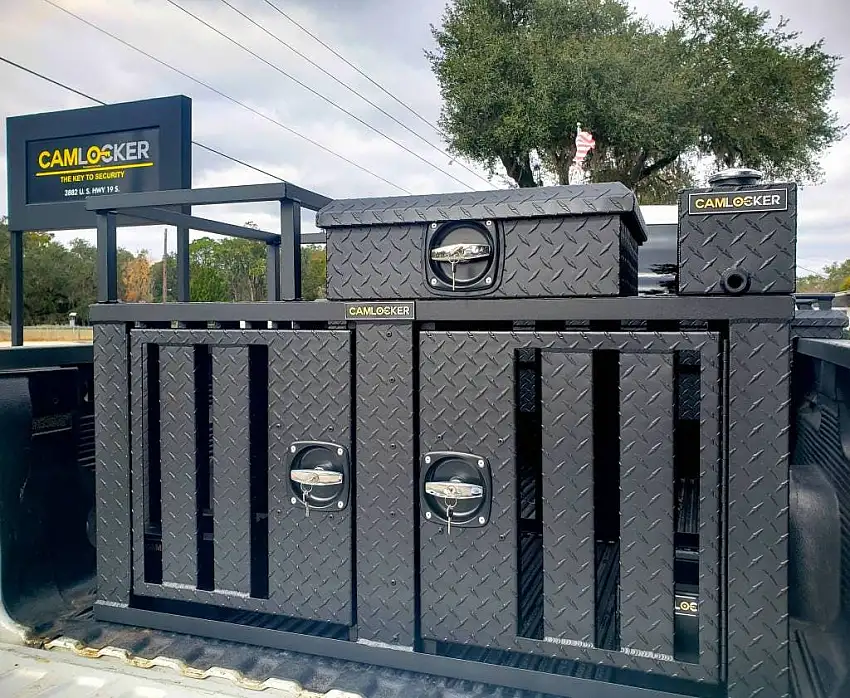 CamLocker DB48X34MB 48" x 34" Dog Collar Box - Matte Black