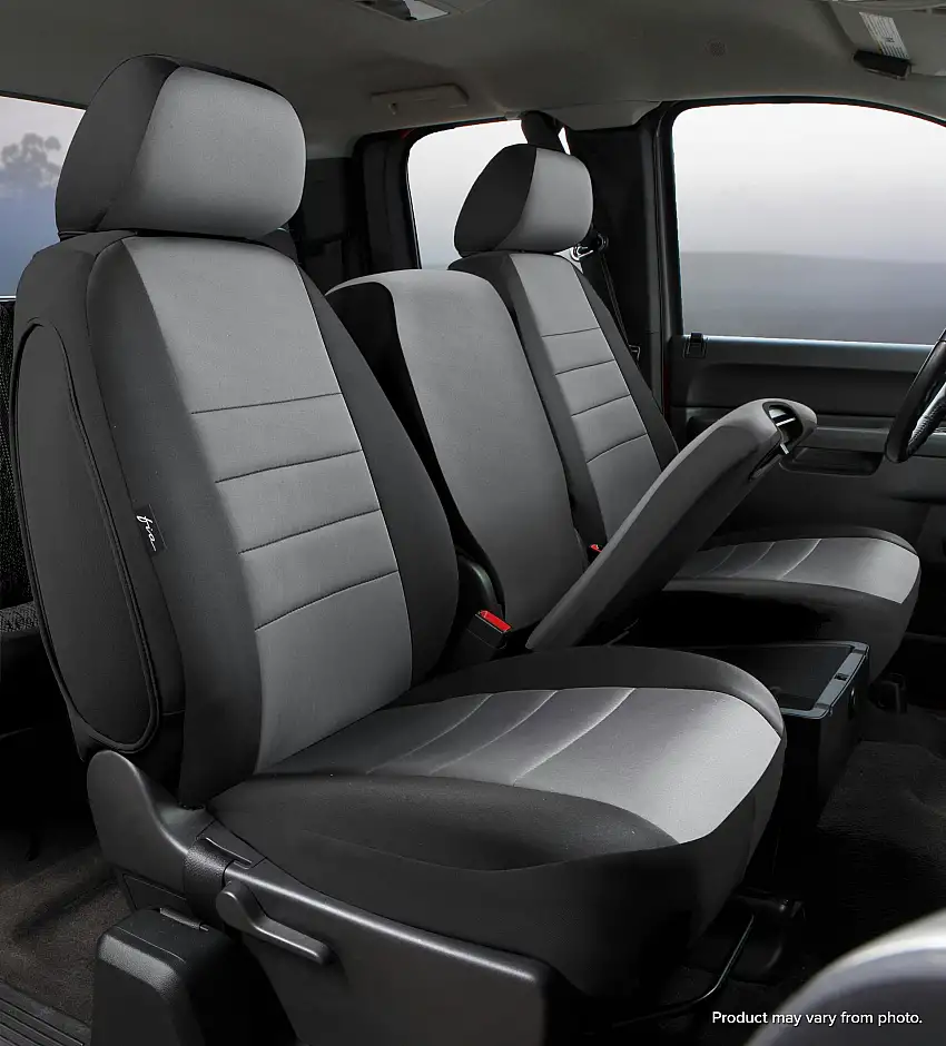 Fia NP97-30 GRAY Neo™ Neoprene Custom Fit Truck Seat Covers