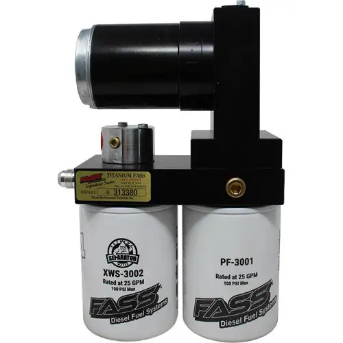 Fass Titanium Siganture Series 165GPH Fuel System TS 165G- Univeral 165GPH @ 16 PSI