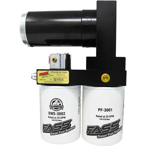 Fass Titanium Signature Series 260GPH Fuel System TS D10 260G For 94-98 Dodge 5.9L Cummins (Race Applications)