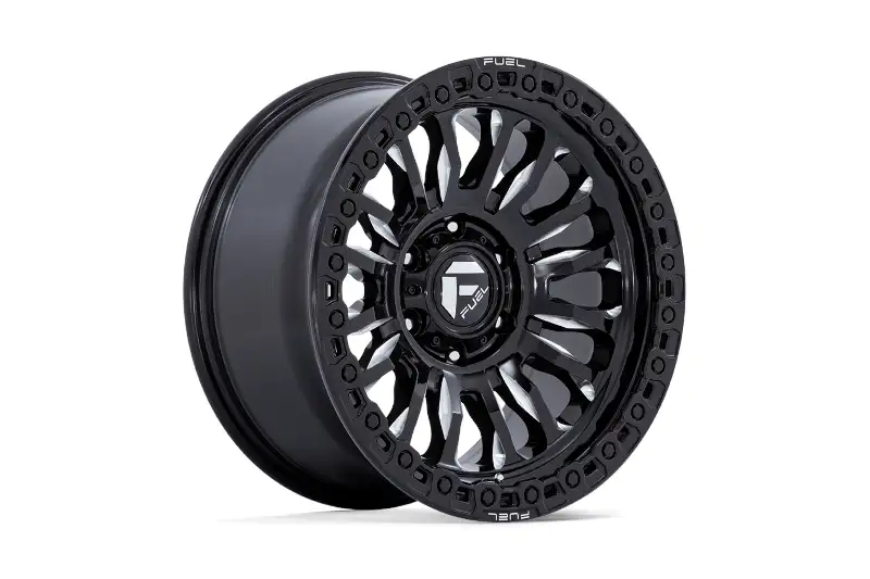 1999-2025 Ford F250 & F350 Fuel 20x9 Rincon Gloss Black 1mm Offset Wheel | FC857BE20908701